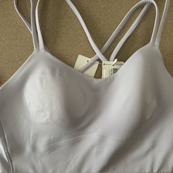 NWT Lululemon Like a Cloud Lavender Longline Bra Size 10 - Picture 8 of 9